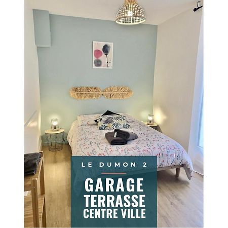 Le Dumon 2 - T2 Avec Garage - Terrasse - Wifi - Gare A 200M Apartment อาฌ็อง ภายนอก รูปภาพ